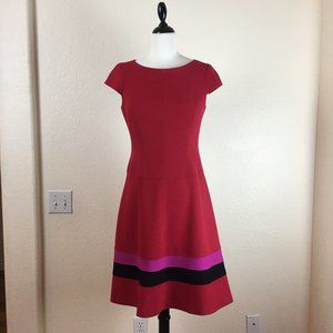 Anne Klein Cap Sleeve Work Dress
